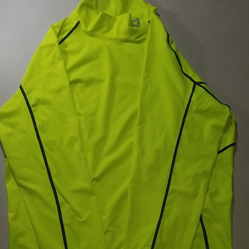 Tesla Neon Yellow Windbreaker